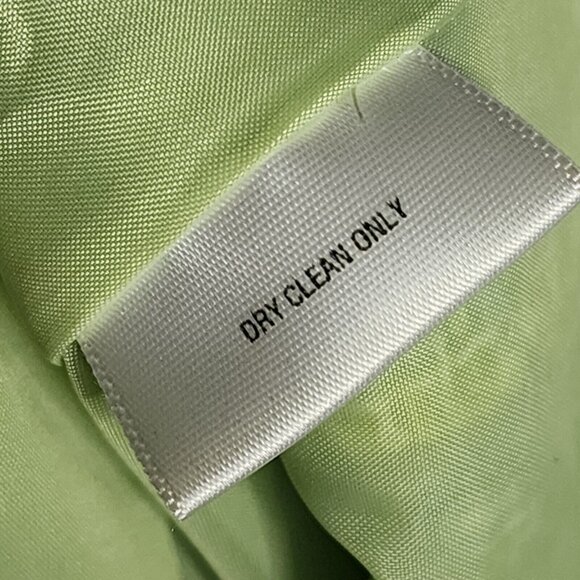 Jaclyn Smith Blazer Suit Jacket Womens Size 10 Light Green White Tweed Lined - Picture 7 of 7